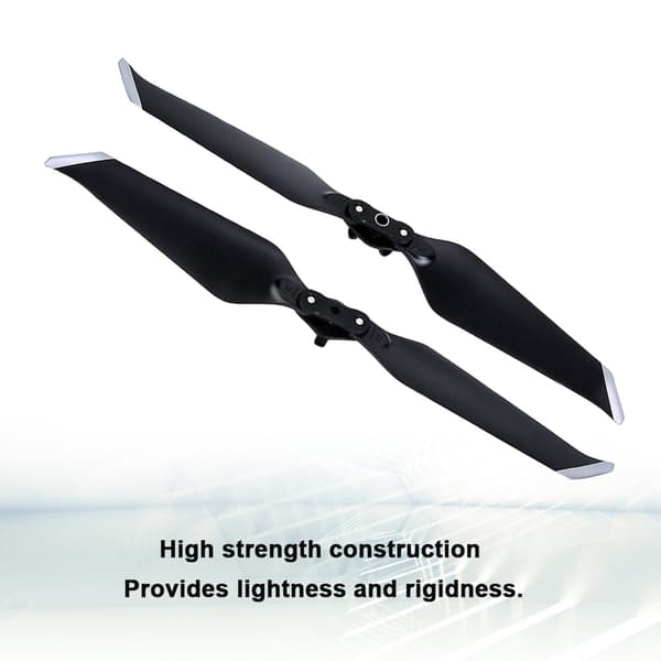 2 par hurtigutløsende propeller reservedeler passer for DJI MAVIC 2 PRO / ZOOM (grå kanter)