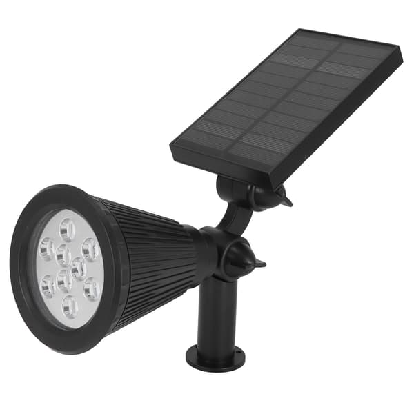 9LED Chips Solar Spotlights LED Solar Landskabslys til Udendørs Have Gårdhave Farverigt Lys
