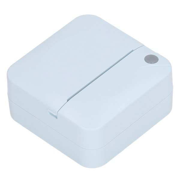 Mini-skrivare Student Blå Mini Pocket Bärbar Bluetooth Termisk Skrivare för Fel Frågor Anteckningar Foton Dokument