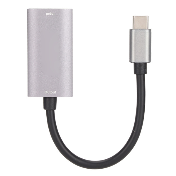 USB C till HD Multimedia Interface Portabelt videoinspelningskort 4K-ingång Full HD-spelfångst för PS4