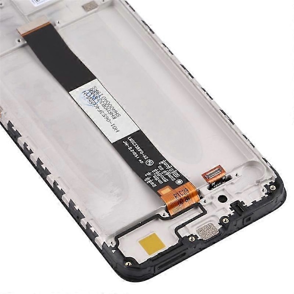 Kompatibel Xiaomi Redmi 9A/9C Grad C LCD-skärm och digitizerenhet + Ram Ersättningsdel