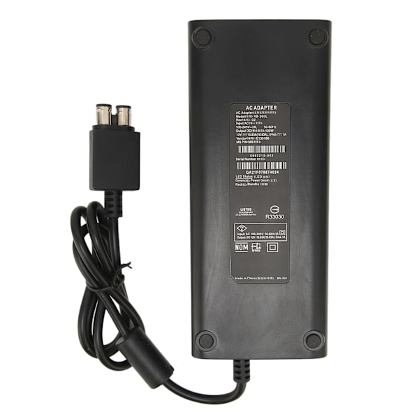 Spillkonsoll strømadapter erstatning universell konsollader for XP 360 Slim 100‑240V