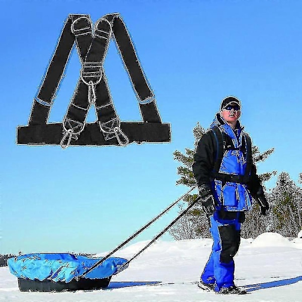 Kelkkavaljaat, nopeusvoimaharjoittelu Kelkan olkapäävastusnauha Vyö Urheiluvälineet 1 setti sekaväri Zekai