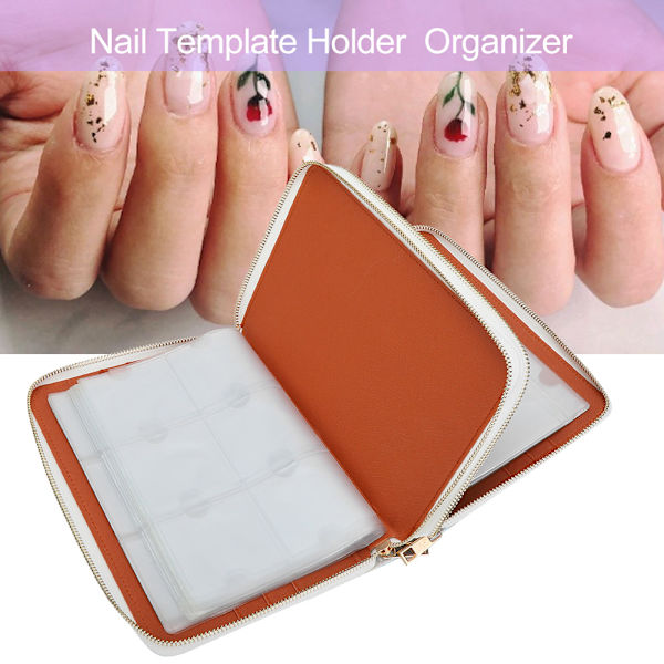 Neglepladeholder Udskrivningsforme Stemplingsskabeloner Organizer Manicure ToolLSKB-03