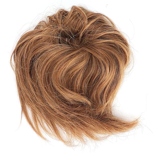 Slarvig Bun Faux Hårpiece Elastisk Tovig Uppdo Hår Extensions Ponytail Hårpieces för KvinnorQ17-86/10#