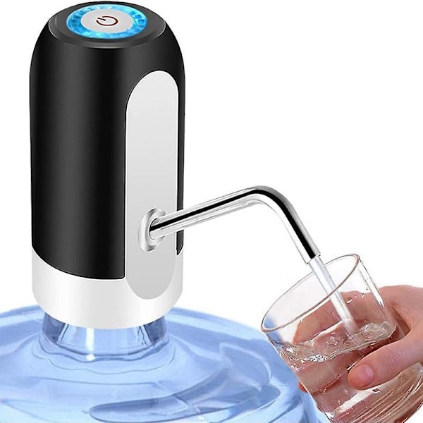 Bærbar USB-opladning Vandflaske Pumpe - Automatisk Elektrisk Dispenser til 5 Gallons Flasker