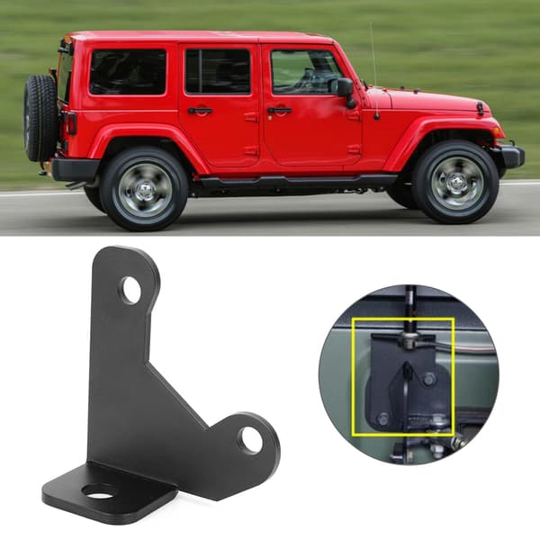 Bakre baklucka antennfäste stödställ hållarbas passar för Jeep Wrangler 2007-2017