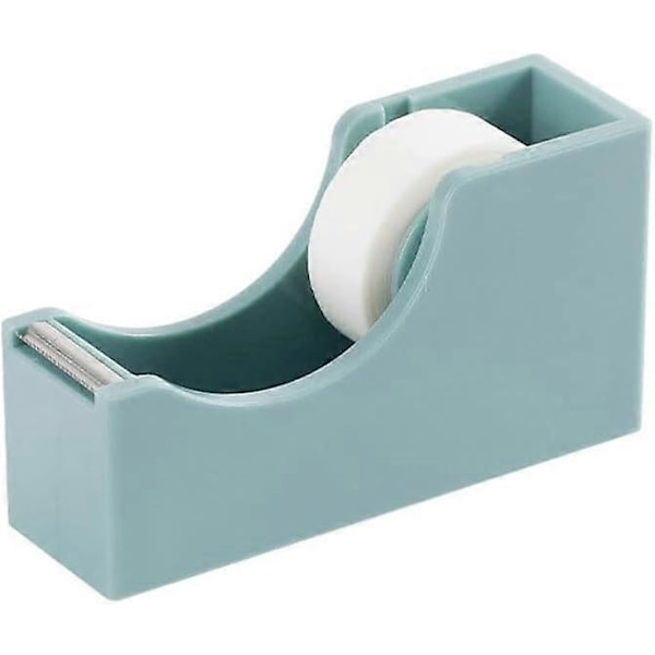 Tapeholder, skrivebordsmodell, tapeholder, sklisikker, enkel å bruke, rent kutt, egnet for 18 mm bred tape