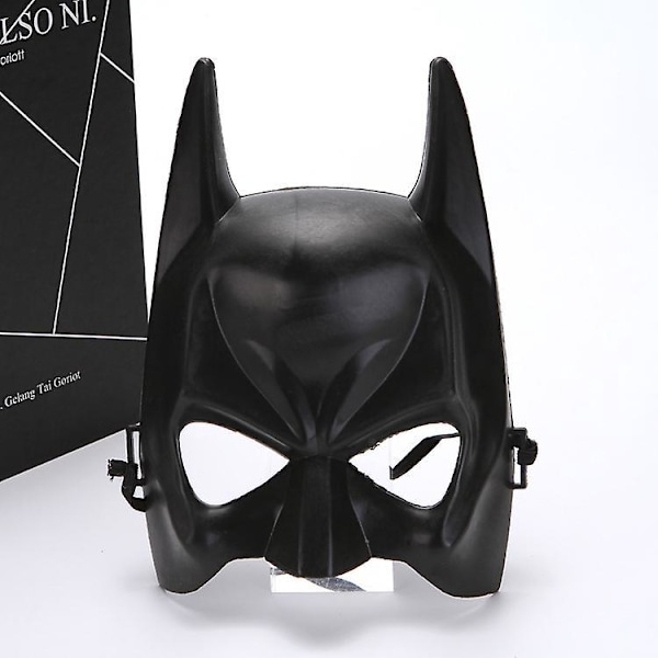 Batman Latexmaske - Perfekt for gutter, One Size Fits All