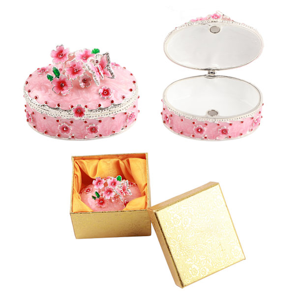 Cherry Blossoms Jewelry Box Exquisite Practical Ornaments Gifts Home Decoration Crafts