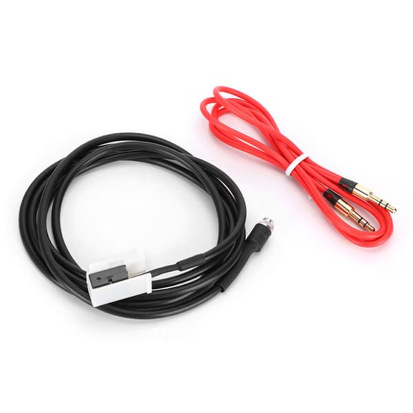 Aux lydadapter bil Bluetooth musikkabel 3,5 mm jack passer til Octavia med RCD510/RCD310