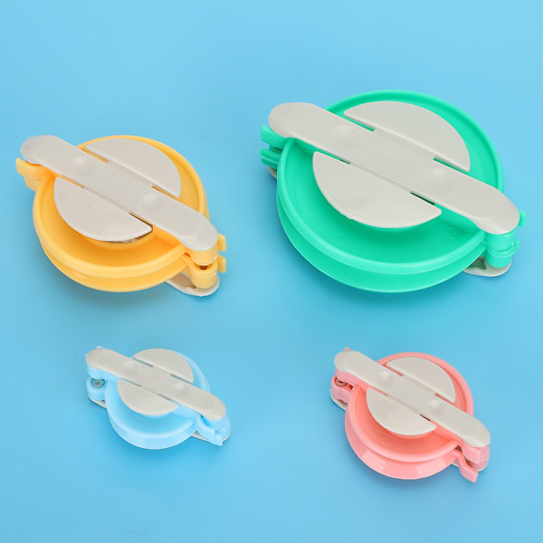 4 storlekar Pompom Maker Plast DIY Fluff Ball Vävning Handarbete Stickning Verktyg Set