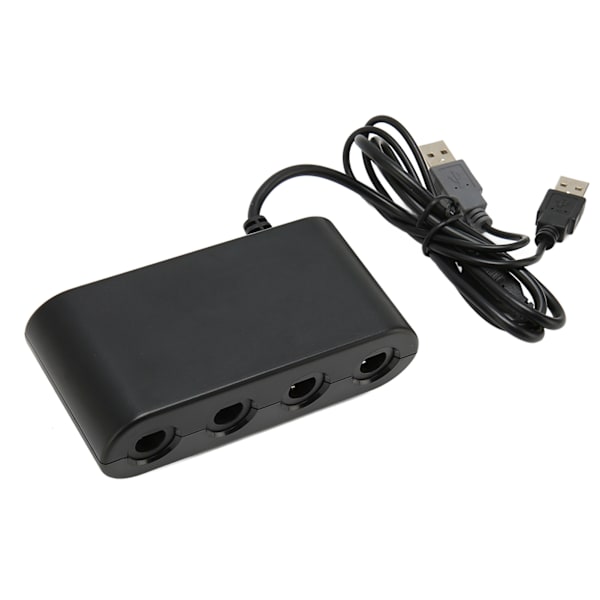 GC Controller Adapter 4 Porte 3 i 1 Spilcontroller Adapter med Turobo Funktion til Switch til Wii U PC
