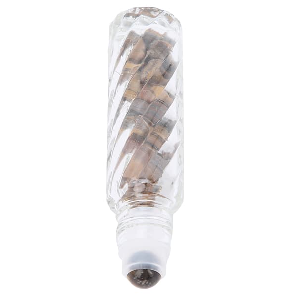 Eterisk olja Rollerflaska Resa Bärbar Roll on Flaskor Tillbehör för Hälsovård 10ml Gul Tigeröga Boll