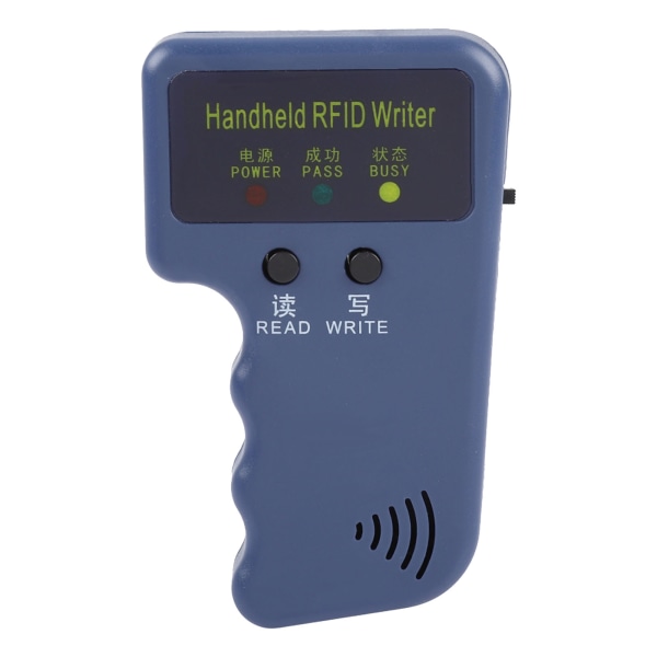 Bärbar handhållen RFID ID-kort kopiatorskrivare - 125KHz EM4100 Keyfob Duplicate