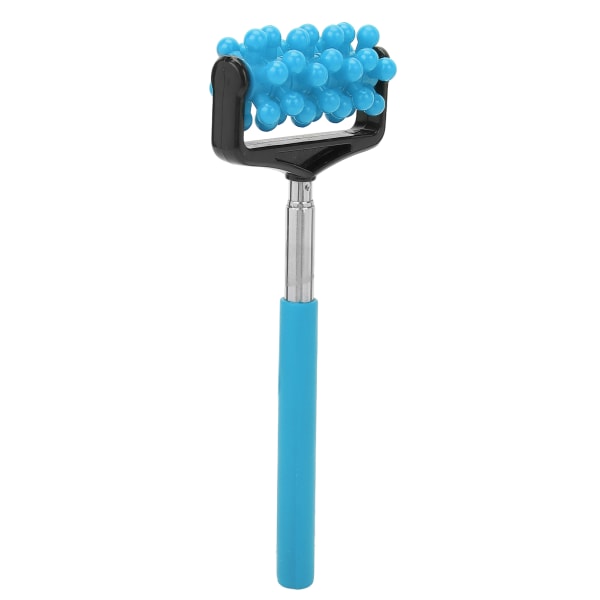 Rygmassage Roller Stick Mænd Kvinder Husholdningsmuskelømhed Smertelindring Teleskopisk Roller MassagerHimmelblå sky blue Short style