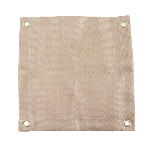 Eldfast matta av glasfiber, hög temperaturbeständig eldstad matta utomhustillbehör för grill camping picknick Mini 30x30cm/11.81x11.81in