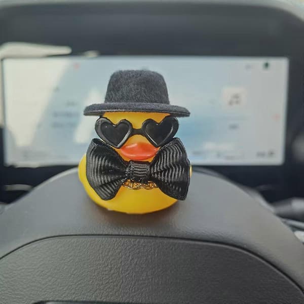 2-pakke badeand bryllupsdekorasjoner med bryllupsparseremonimerker i flere farger Gold edged skirt