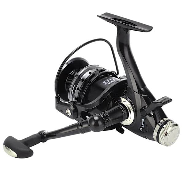 Metal Spinningshjul Glat Fiskehjul Højhastigheds Gear Ratio Fiskeri Tilbehør(KC6000 )