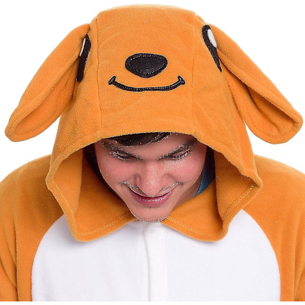 Funziez Aikuisten Pehmolelueläin ja Merieläin Halloween-asu X-Large Kenguru