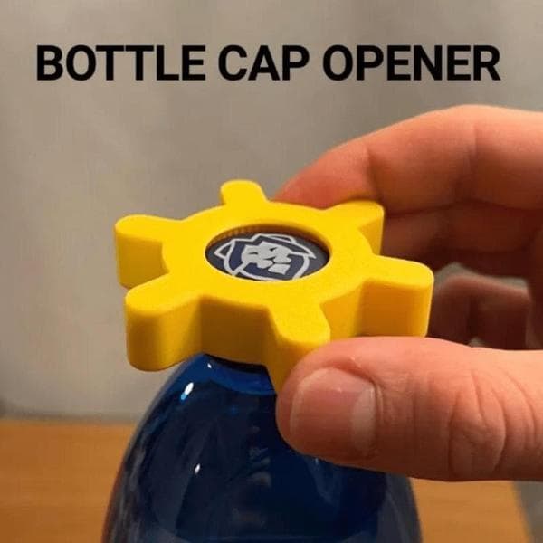 2-pack Bottle Opener, Rotating Kitchen Tool, Easy-to-Use Cap Opener for Soda, Water, and Beverage Bottles