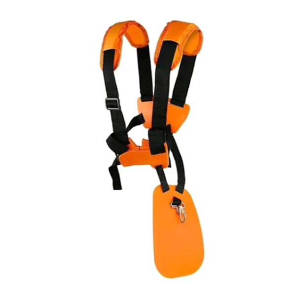 Dubbel axelrem för trimmer, axelrem för gräsklippare, vadderad trädgårdsmaskin, Nyon-bälte för FS120 FS55 FS220, orange