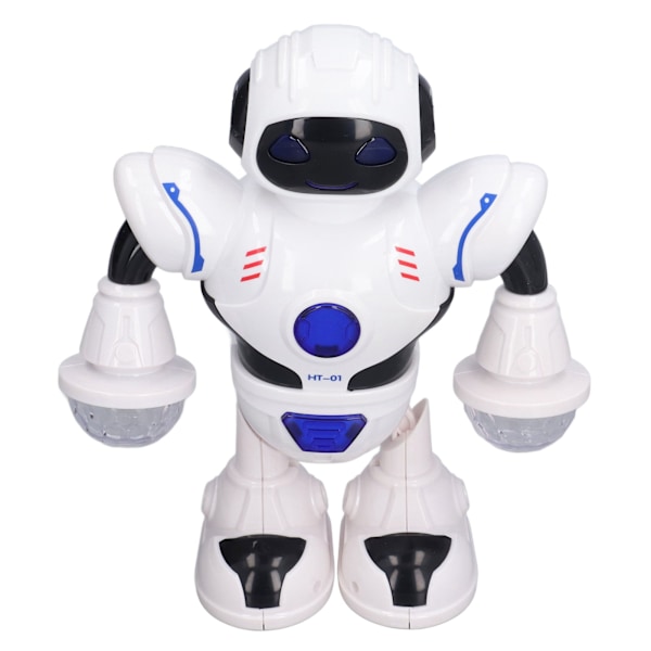 Elektrisk robotlegetøj kølelys svingarme ben dansende robot perfekt gave til børn