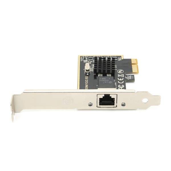 Netværkskort Stationær Computer Tilbehør Kablet Port PCIE til Gigabit 2.5G 2500M til Halv-Duplex