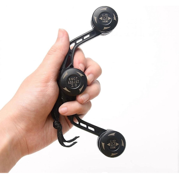 GT Knots - Linjknutverktyg - GT Knotter Leader knuthjälp - Assist 2.0 för FG GT RP - Verktyg för knutning av fiskelina