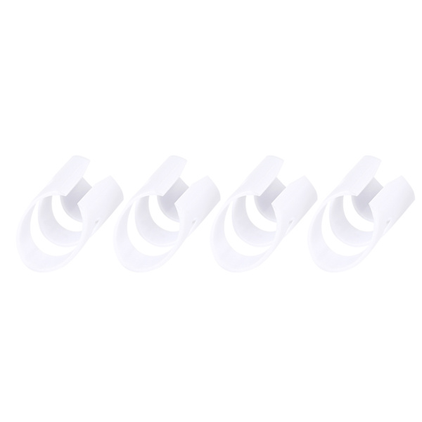 4 st Plast DIY Fingerskydd Tillbehör för Gitarr Bas Ukulele Mandolin