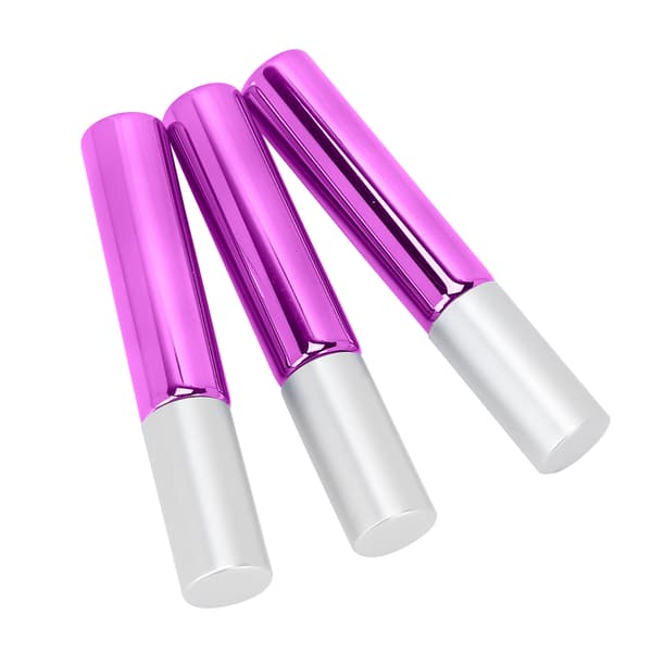 3st Parfym Rollerflaska Oljeatomizer Sprayflaska Parfymdispenserbehållare 10MLLila
