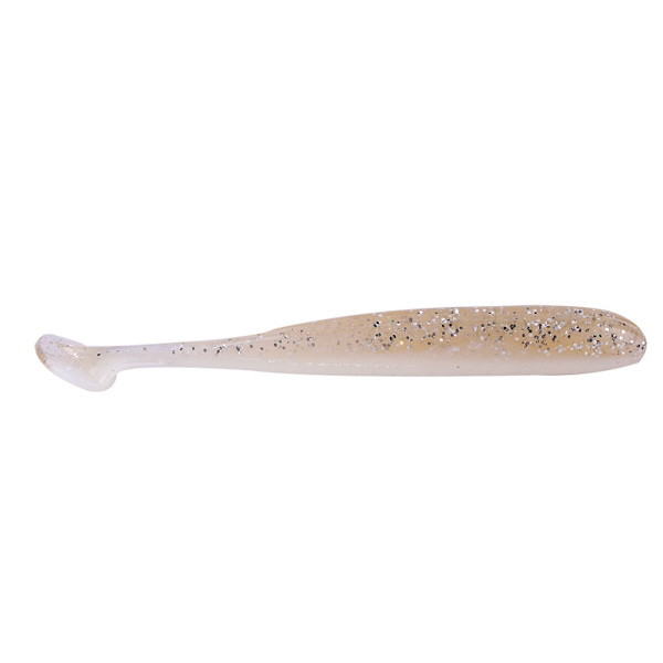 6 stk HENG JIA 10,5 cm/5,6 g mykt plast agn fiskelure fiskeutstyr verktøy (sølv og hvitt)