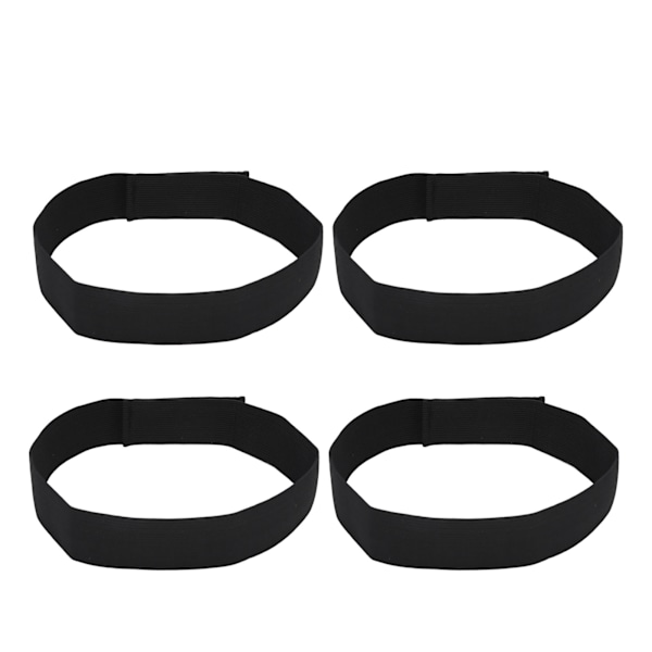 4st Peruk Kanter Elastiska band Bra elasticitet Multifunktionell bredd 3,5 cm Stretch Pannband för Hem Skönhetssalong
