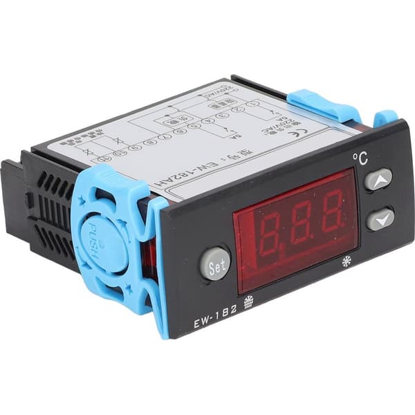 Dobbelt sensor digital termostat til kølerum, temperaturkontrol og afrimning AC220V