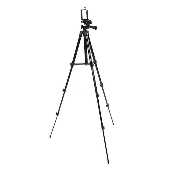 3120 A Stativ 110cm 43in Stativstativ för Mobiltelefon Kamera Digital Fotografi Selfies Svart