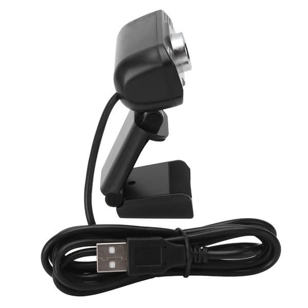 1080P Webkamera Full HD USB Webkamera med Støyreduserende Mikrofon Multifunksjonsbase