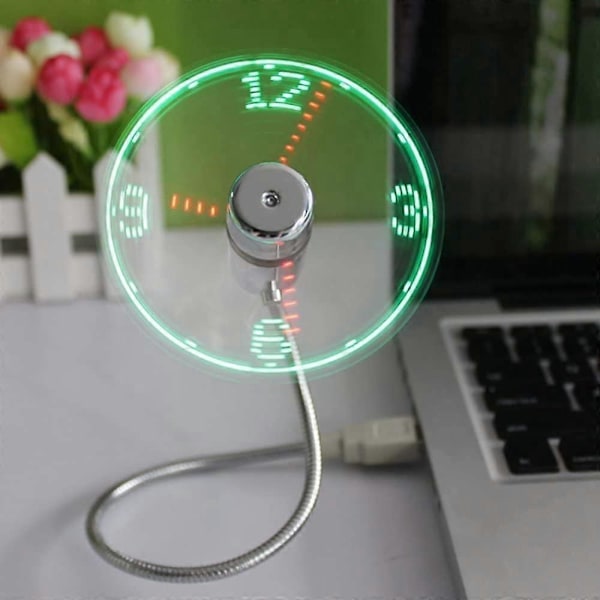 Dww-Mini USB-fläkt flexibel LED för bärbar dator PC