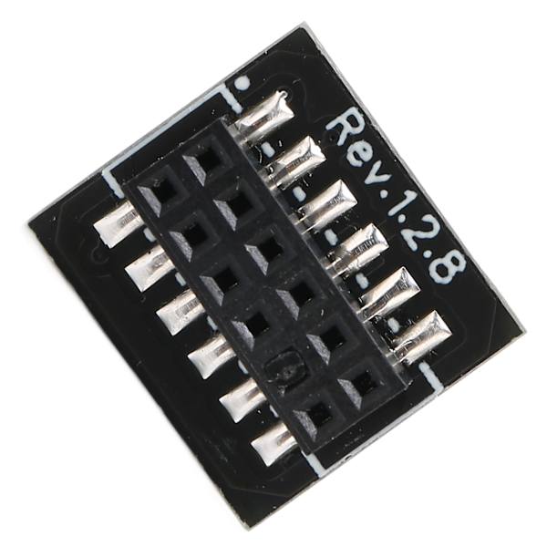 TPM 2.0 -moduuli MSI 12Pin SPI:lle TPM2.0 Turvallinen ja vakaa suorituskyky Kestävä 12-nastainen SPI-moduuli Win 11:lle