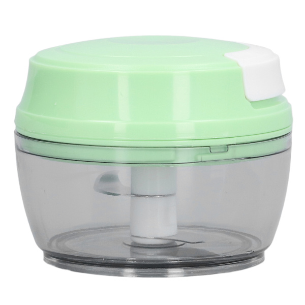 Mini manuel madhakker multifunktion håndholdt madprocessor til grøntsager hvidløg 150ML