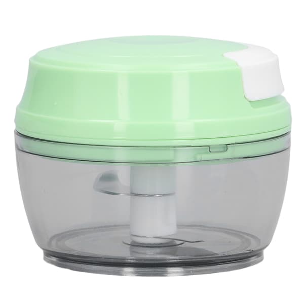 Mini Manuell Mathakker Multifunksjonell Håndholdt Matprosessor for Grønnsaker Hvitløk 150ML