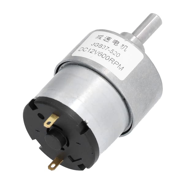 JGB37‑520 12V 600RPM DC Orm Gear Motor Turbo Reducer Aksel til Vinduesdøråbner