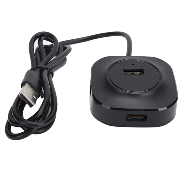 USB-keskitin, 4-porttinen sovitinlaturi, ultraohut datanjakaja PVC:stä flash-kiintolevylle, näppäimistölle 2.0