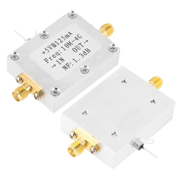 1 stk Wideband 0,01-4GHZ 21DB LNA lavstøjsforstærkermodulkort