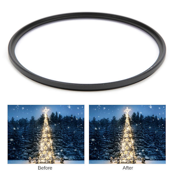 Letvægts 95 mm MC UV-objektivfilter til Canon/Nikon spejlreflekskamera