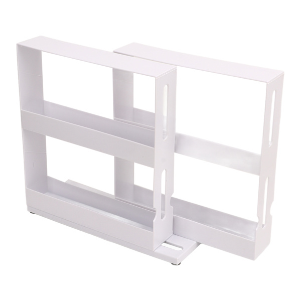 Kök Kryddhylla Pushbar Multilager Förvaring Hylla Kryddor Diverse Sorteringsställ Organizer