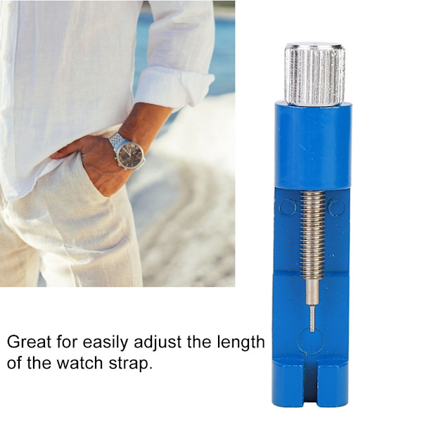 Watch Armband Justerare Verktyg Link Pins Remover Reparation Watchmaker (blå)