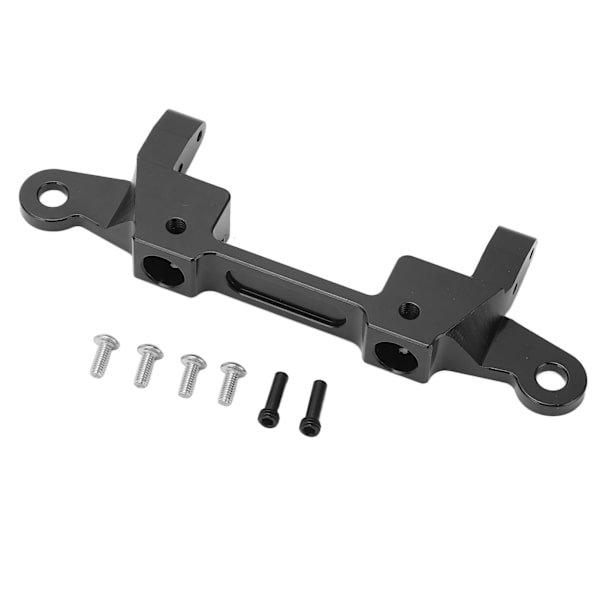 RC-bakre stötfångarfäste CNC-aluminiumlegering stötfångarfäste för Axial 1/6 SCX6 RC-fordonSvart