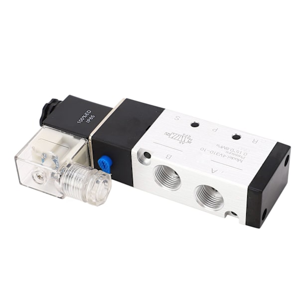 Pneumatisk magnetventil i aluminiumlegering med snabb respons och anti-störning, 2-läges 5-vägs magnetventil för automation AC220V