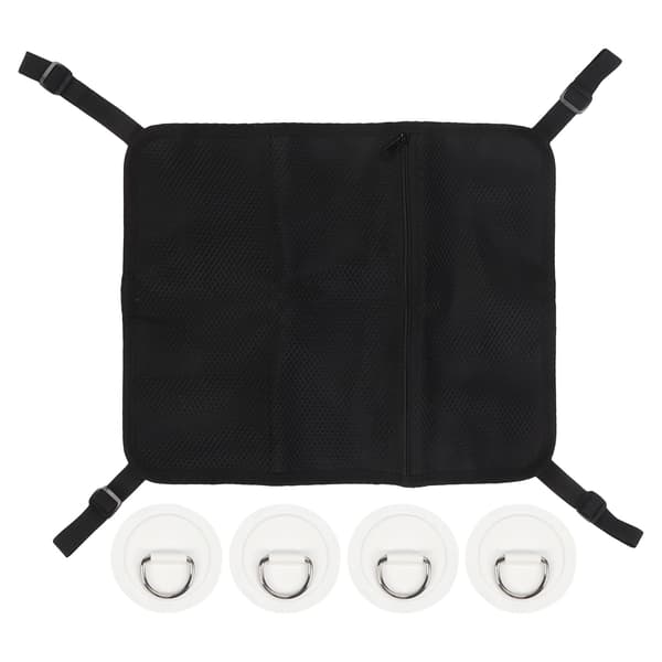 Paddleboard Mesh Bag Paddle Board Deck Bag Kajak Paddle Surf Deck Bag med 4 stk. klistermærker
