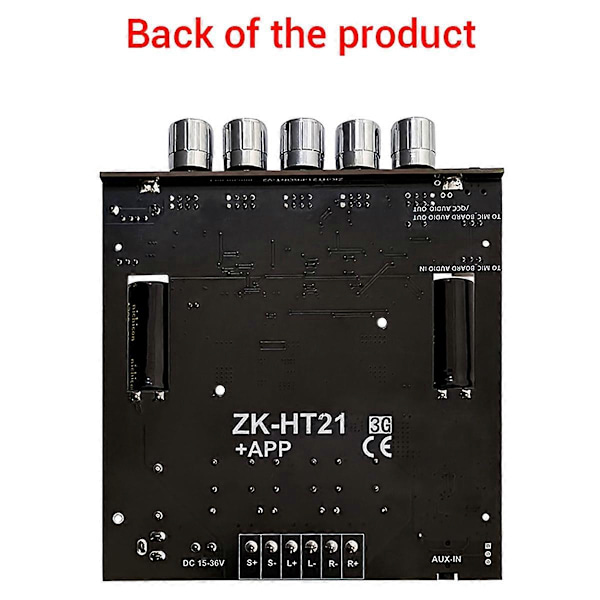 Tredje Generations 2.1 Kanal Bluetooth Effektforstærker Board B